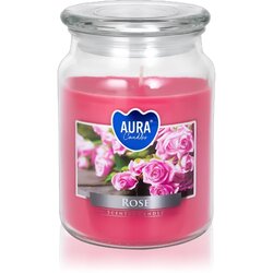 BISPOL Premium Line Rose dišeča sveča 500 g Cene