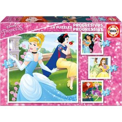 Educa Set 4 puzzle 12, 16, 20 i 25 dijelova, 16 × 16 cm Cene