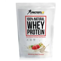 Proteini.si PROTEINI SI Prirodni protein Prirodni protein sirutke, 400G, bijela čokolada i jagoda Cene