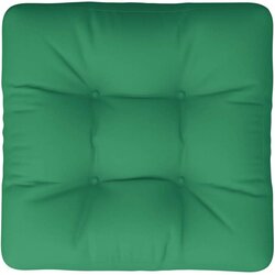 vidaXL Blazina za palete zelena 58x58x10 cm blago Cene
