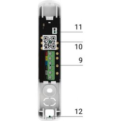 Ajax 30852.03.Wh1 fibra doorprotect beli alarm zičani Cene