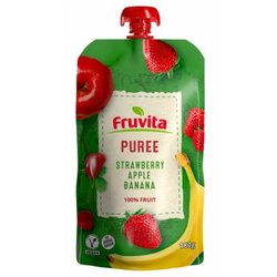 Fruvita VOĆNI PIRE JAGODA+JABUKA+BANANA 180G Cene