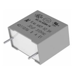 Kemet 1 kom. kondenzator za uklanjanje poremećaja MKP radijalno ožičen 630 V/DC, 310 V/AC 20 % (D x Š x V) 18.0 x 7.5 x 1 Cene