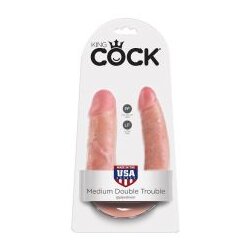 King Cock Dildo Medium Double Trouble Cene