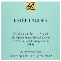 Estée Lauder resilience multi-effect tri-peptide face and neck SPF15 njegujuća krema za lice i dekolte za suhu kožu 50 ml za žene Cijene