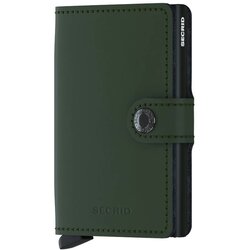 Secrid Mini Matte Denarnica green / black Cene