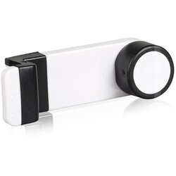 Univerzalni avto nosilec za mobilne telefone za reže ventilacije 50-90mm - beli Cene