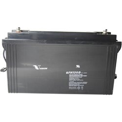 Vision Akkus 6FM120DX 6FM120DX svinčeni akumulator 12 V 120 Ah svinčevo-koprenast (Š x V x G) 410 x 227 x 176 mm M8-vijačni priklop brez vzdrževanja\, obstojnostni cikel, (20438314) Cene