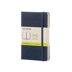 Moleskine Bilježnica PKT, tvrde korice, plava - bez crte Cene