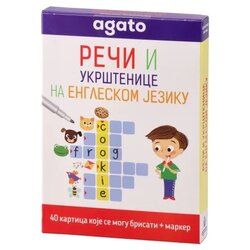 Agato Smart kid, kartice sa rečima na engleskom, 40 kartica, 8 - 9 godina Cene