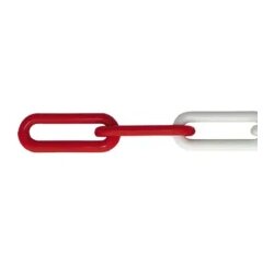 VORMANN plastični PVC lanac 6 mm crveno-bijeli Cene