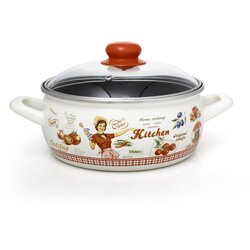 Metalac Plitki lonac princ 18cm/2.4l sa dekorom poklopca 2564 Cijene