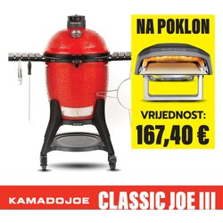 Kamado Joe Classic Joe III 18” keramički roštilj na ugalj s postoljem, 46 cm Cene