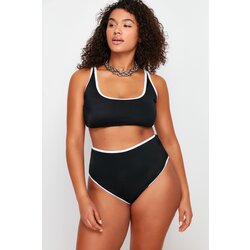Trendyol Curve Black High Waist Bikini Bottom Cijene