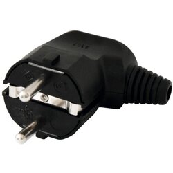 Home strujni utikač, schuko crni, 21877/NPD 1/BK Cijene
