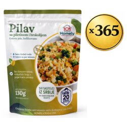 Homely Pilav sa piletinom i brokolijem, 365 komad Cene