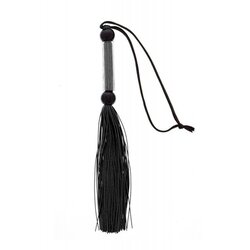 GUILTY PLEASURE BiČ Silicone Flogger Black Cene