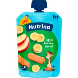 Nutrino voćni pire jabuka, banana i biskvit 180g Cene
