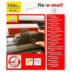 Fix-o-moll Velkro podloga (50 x 20 mm, Črna, Lepljenje, 2 kos) Cene