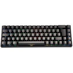 DELTACO GAMING Tipkovnica Brezžična DK440R ČRNA RGB osvetlitev - UK Postavitev Cene
