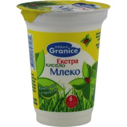 Mlekara Granice extra kiselo mleko 6%mm 180g Cene
