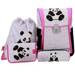 ABC123 Prvošolski set Ergo Flexi Panda (4-delni) Cene