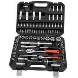 SG Tools SG30001 set gedora sa nasadnim ključevima 94 dela, 1/2" i 1/4" ( SG30001 ) Cene