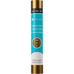 Matte Removable Vinyl - 30,5 cm x 1,8 m - Gold Cene
