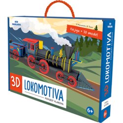 KID NAKLADA Knjiga 3d Lokomotiva, Povijest vlakova Cene