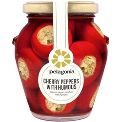 Pelagonia cherry paprika punjena humusom 280g Cene
