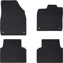 vidaXL Avto preproga 4 pcs Črna primeren za VW ID.3 2019- Guma, (5000204284) Cene