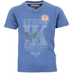 Hrk Majice s kratkimi rokavi T-shirt garcon ECEPALAN Modra Cene