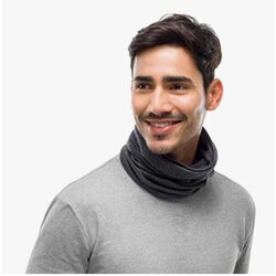 Buff lightweight merino wool solid grey Cene