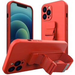 HURTEL Futrola Rope Case za Samsung Galaxy A12/Galaxy M12 - Crvena Cene