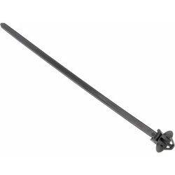 Hellermann Tyton Vezice za kabele 160 mm crne boje s razcjepnim jezikom, temperaturno stabilne 126-00144 T50SOSKSFT62X122PT1,7-2. Cene