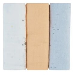 Kikka Boo Pelene od muslina set 3 pcs 75x75 Stripy Friends ( KKB12095 ) Cene