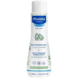 Mustela bébé multi-sensory bubble bath nježni gel za tuširanje za bebe 200 ml za djecu Cene