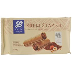 Lasta Keks krem štapić Lješnjak 200 g, Box Cene