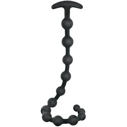 Black Velvets Anal Beads Silicone 50cm Cene
