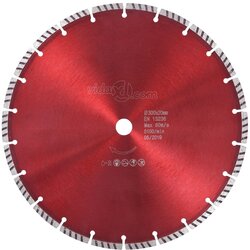 vidaXL Dijamantni disk za rezanje s turbo segmentima čelični 300 mm Cijene