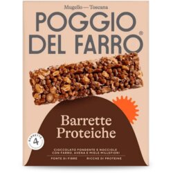 POGGIO DEL FARRO Proteinske ploÄice sa Äokoladom i ljeÅ¡njacima 100 g Cene