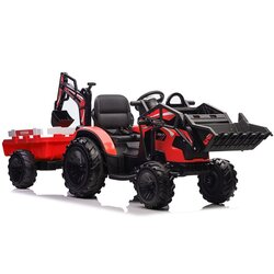 Bager na baterije s prikolicom SX2068 crveni Cene
