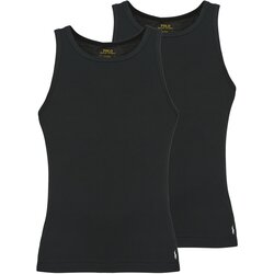 Polo Ralph Lauren Majice brez rokavov CLASSIC TANK 2 PACK TANK Črna Cene