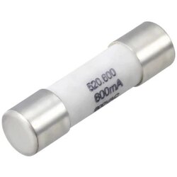 Voltcraft VC 191 Fuse multimetarski osigurač (Ø x D) 5 mm x 20 mm 600 mA 600 V/AC, 500 V/DC brz -B- Sadržaj 1 St. Cijene