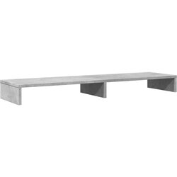 vidaXL Stalak za monitor boja betona 100x27x10 cm konstruirano drvo Cijene