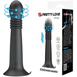Pretty Love 2026 POTISNI VIBRATOR Pretty Love Stellan Črn - vibracije, rotacija in potisno gibanje Cene