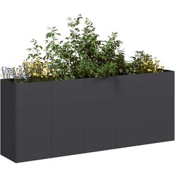 vidaXL Sadilica crna 200x40x80 cm od hladno valjanog čelika Cijene