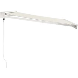 vidaXL Zložljiva tenda krem 3x2,5 m blago in aluminij Cene