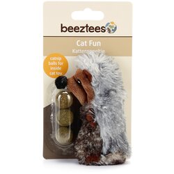 Beeztees mačja igrača jež z žogico z mačjo meto - 1 kos Cene