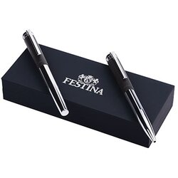 Festina Set Hemijska + Roller olovka Prestige Chrome, Crni Cene